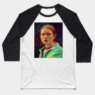 Stranger things Max Mayfield fanart Baseball T-Shirt